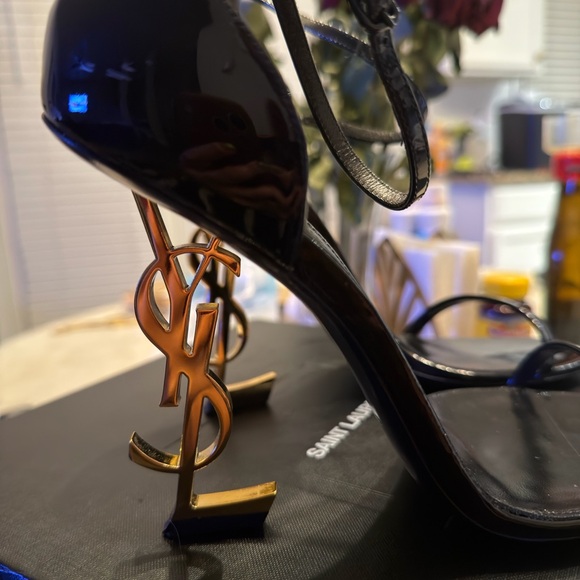 Saint Laurent Black Women's Heels - Picture 2 of 4